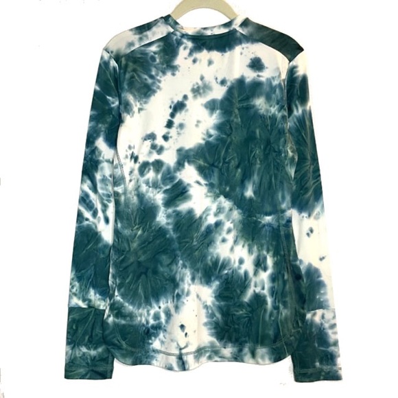 Tie Dye Yoga Top Long Sleeve Workout Top NWT - Size S - Picture 5 of 9